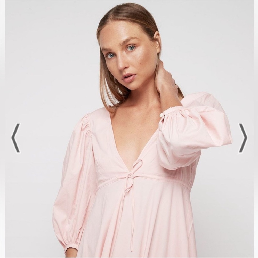 STAUD Pink Dress